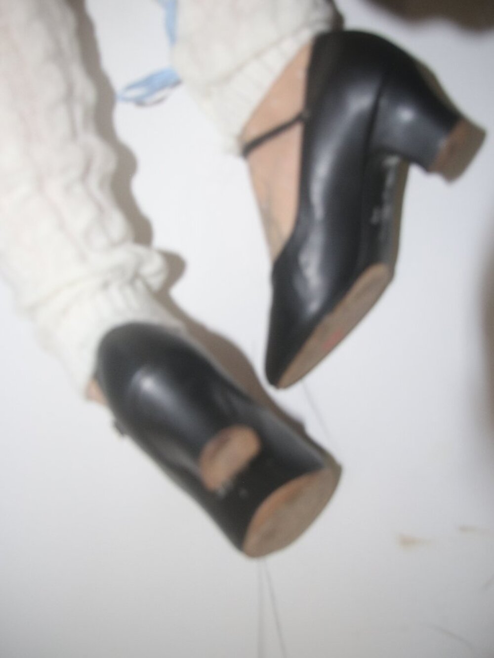 Classic Black Mary Jane Low Heel Pumps - Jazz, Ballet, Dance Shoes. - Picture 4 of 4